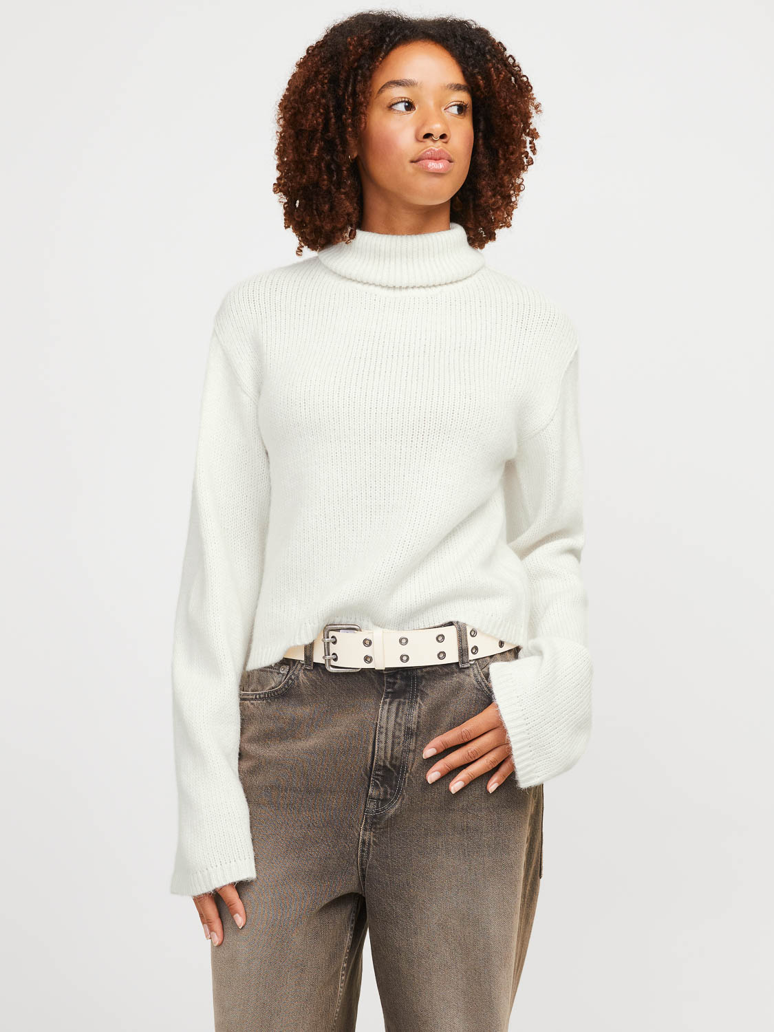 Jack and Jones Jxrosanna Roll Neck Knit
