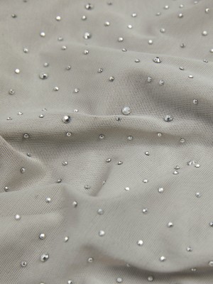 JACK&JONES ORIGINALS JXKIA SAGA SL SHINE REV TOP WVN Gray Flannel/SILVER RINESTONE | Freewear JXKIA SAGA SL SHINE REV TOP WVN - www.freewear.nl - Freewear