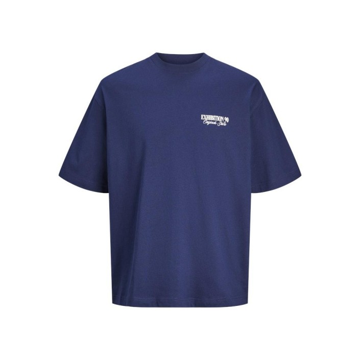 JACK&JONES ORIGINALS JORROXBURY TYPE TEE SS CREW NECK Ocean Cavern | Freewear JORROXBURY TYPE TEE SS CREW NECK - www.freewear.nl - Freewear