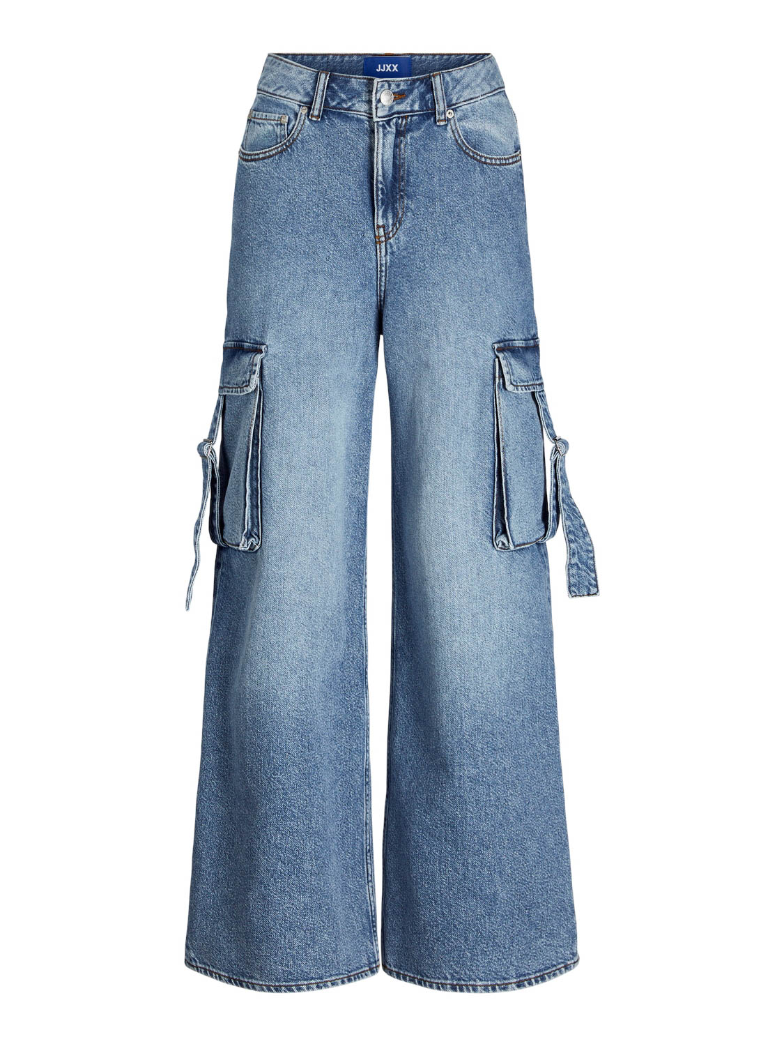 Jack and Jones Jxtokyo Wide Cargo Mw Jeans Dnm
