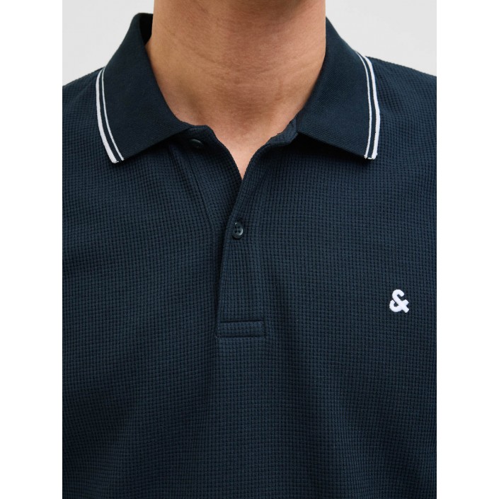 Jack & Jones:JACK&JONES ESSENTIALS JJEAUSTIN POLO SS NOOS Sky Captain/Play | Freewear JJEAUSTIN POLO SS NOOS - www.freewear.nl - Freewear