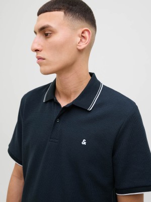 Jack & Jones:JACK&JONES ESSENTIALS JJEAUSTIN POLO SS NOOS Sky Captain/Play | Freewear JJEAUSTIN POLO SS NOOS - www.freewear.nl - Freewear