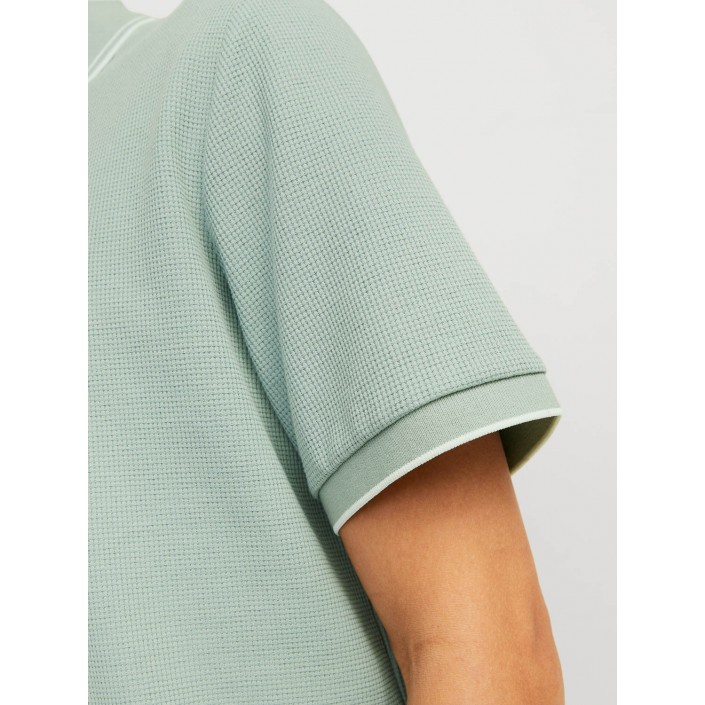 Jack & Jones:JACK&JONES ESSENTIALS JJEAUSTIN POLO SS NOOS Iceberg Green/Play | Freewear JJEAUSTIN POLO SS NOOS - www.freewear.nl - Freewear