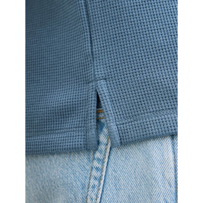 Jack & Jones:JACK&JONES ESSENTIALS JJEAUSTIN POLO SS NOOS Oceanview/Classic | Freewear JJEAUSTIN POLO SS NOOS - www.freewear.nl - Freewear