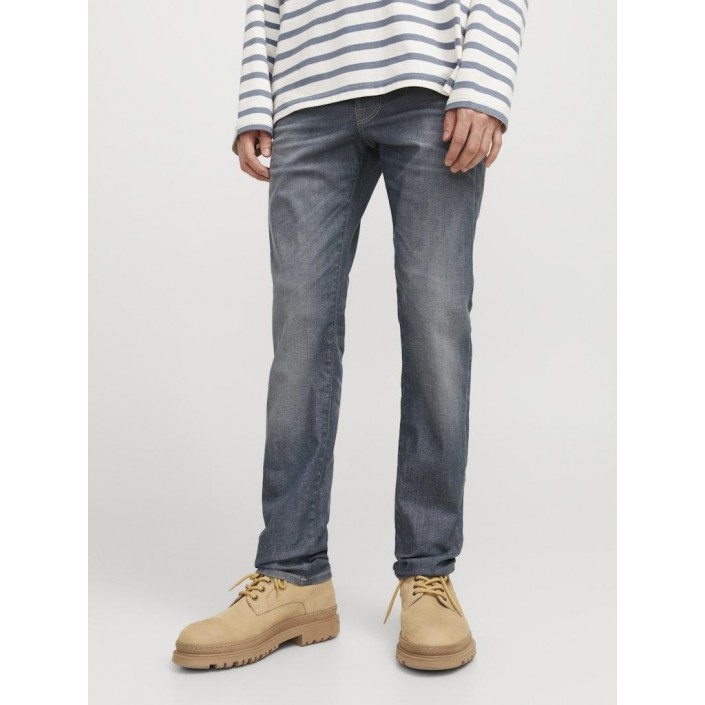 JACK&JONES INTELLIGENCE JJIGLENN JJICON JJ 619 50SPS NOOS Grey Denim | Freewear JJIGLENN JJICON JJ 619 50SPS NOOS - www.freewear.nl - Freewear
