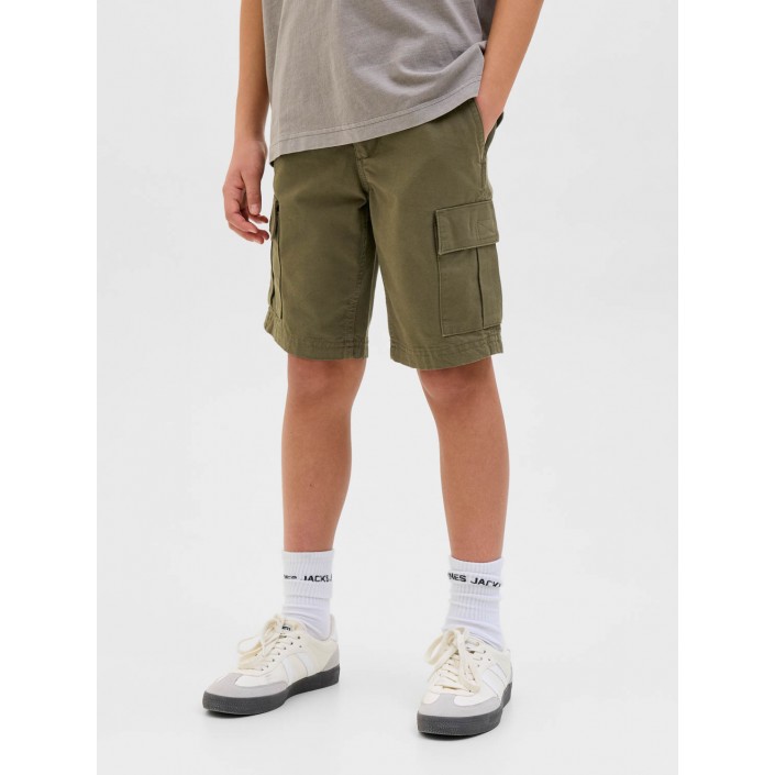 jack en jones boys JPSTCOLE BARKLEY JJCARGO SHORTS SN : Olive Night | Freewear JPSTCOLE BARKLEY JJCARGO SHORTS SN : - www.freewear.nl - Freewear