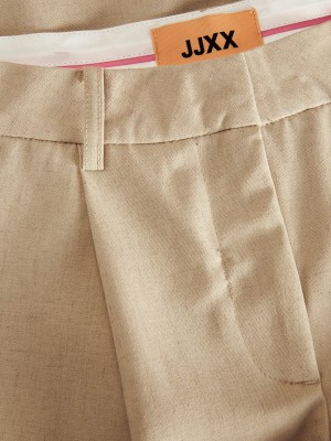JACK&JONES ORIGINALS JXELLIS STRUCTURED WIDE HW PANT TLR: Feather Gray/STRUCTURED | Freewear JXELLIS STRUCTURED WIDE HW PANT TLR: - www.freewear.nl - Freewear