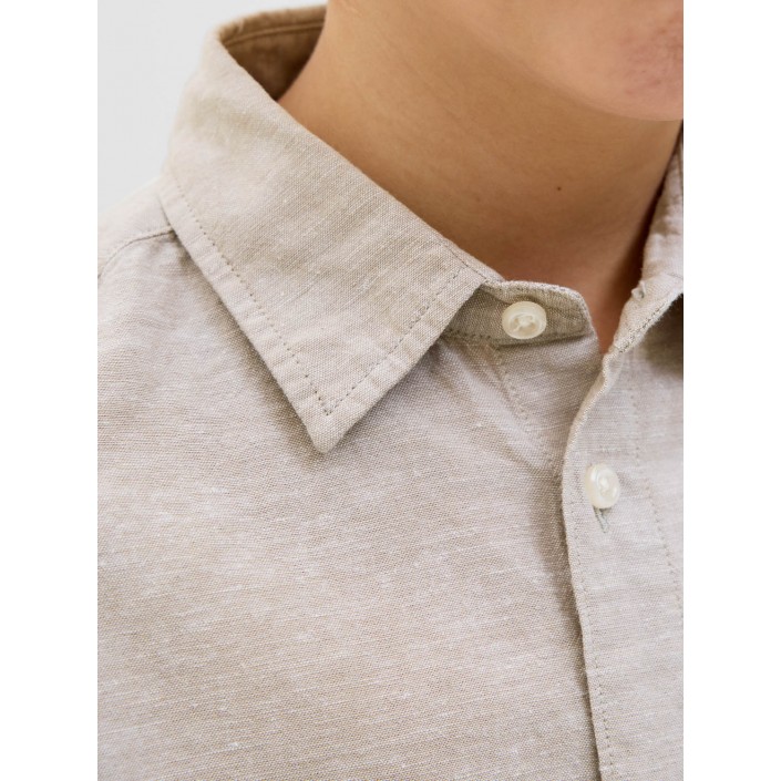 jack en jones boys JJEBREEZE LINEN BLEND SHIRT LS SN J: Crockery | Freewear JJEBREEZE LINEN BLEND SHIRT LS SN J: - www.freewear.nl - Freewear