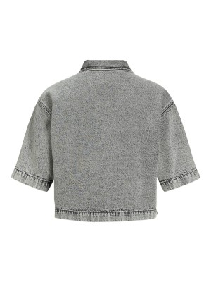 JACK&JONES ORIGINALS JXSANDY COMFORT SS DENIM SHIRT DNM : Light Grey Denim | Freewear JXSANDY COMFORT SS DENIM SHIRT DNM : - www.freewear.nl - Freewear