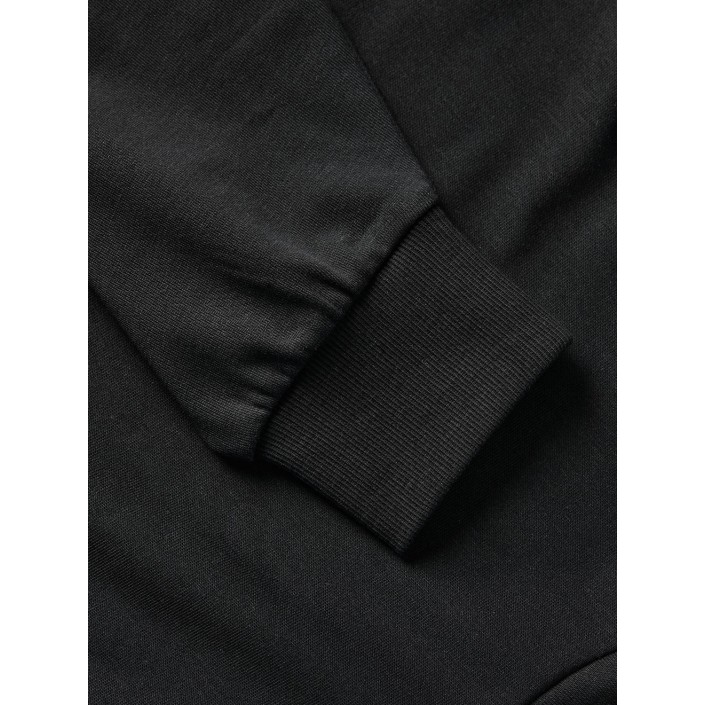 JACK&JONES ORIGINALS JXMERLE SPRING RLX SHORT LS CREW SW: Black/LOS ANGELES | Freewear JXMERLE SPRING RLX SHORT LS CREW SW: - www.freewear.nl - Freewear