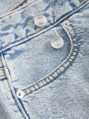 JACK&JONES ORIGINALS JXGRETA HW DENIM SKORT DNM SN Light Blue Denim | Freewear JXGRETA HW DENIM SKORT DNM SN - www.freewear.nl - Freewear