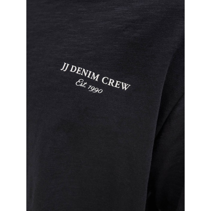 JACK&JONES ORIGINALS JJJEFF MONOCHROME TEE SS CREW NECK Black | Freewear JJJEFF MONOCHROME TEE SS CREW NECK - www.freewear.nl - Freewear