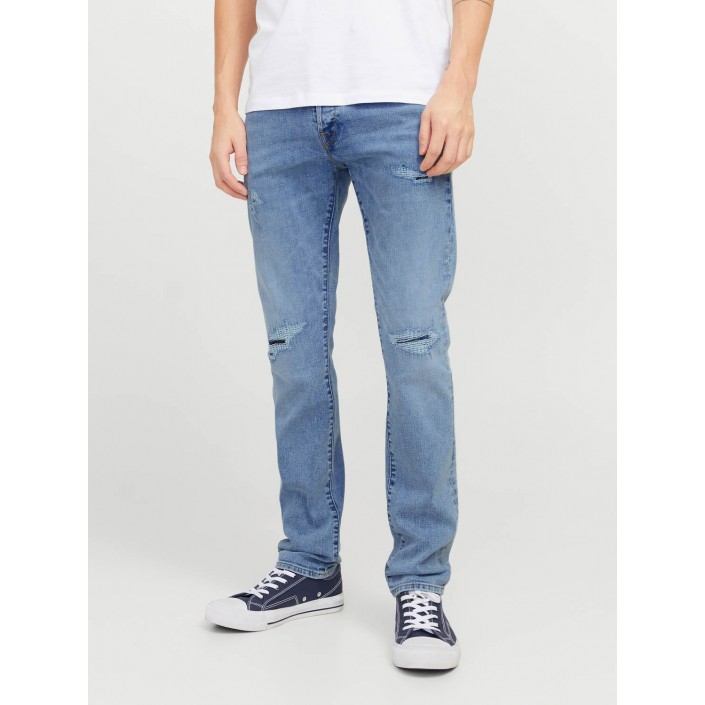 JACK&JONES INTELLIGENCE JJIGLENN JJFOX CB 108 Blue Denim | Freewear JJIGLENN JJFOX CB 108 - www.freewear.nl - Freewear