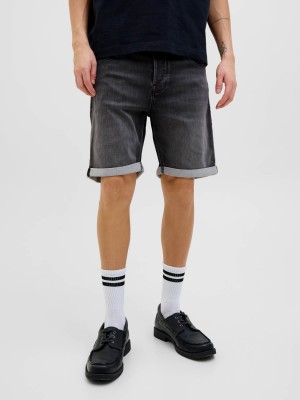 JACK&JONES INTELLIGENCE JJIRICK JJICON I.K. SHORTS GE 062 S: Black Denim | Freewear JJIRICK JJICON I.K. SHORTS GE 062 S: - www.freewear.nl - Freewear