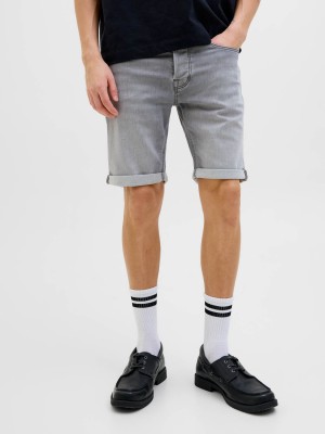 JACK&JONES INTELLIGENCE JJIRICK JJICON I.K. SHORTS GE 063 S: Grey Denim | Freewear JJIRICK JJICON I.K. SHORTS GE 063 S: - www.freewear.nl - Freewear
