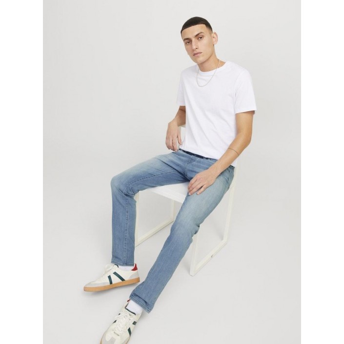 JACK&JONES INTELLIGENCE JJIGLENN JJFOX AM 496 NOOS Blue Denim | Freewear JJIGLENN JJFOX AM 496 NOOS - www.freewear.nl - Freewear