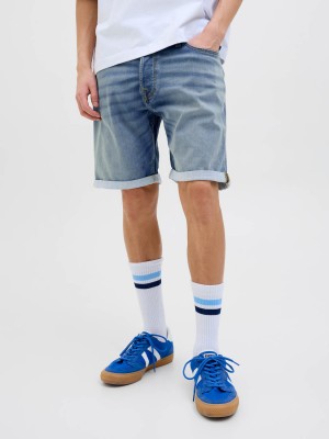 JACK&JONES INTELLIGENCE JJIRICK JJICON I.K. SHORTS GE 129 S: Blue Denim | Freewear JJIRICK JJICON I.K. SHORTS GE 129 S: - www.freewear.nl - Freewear