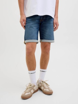 JACK&JONES INTELLIGENCE JJIRICK JJICON I.K. SHORTS GE 132 S: Blue Denim | Freewear JJIRICK JJICON I.K. SHORTS GE 132 S: - www.freewear.nl - Freewear