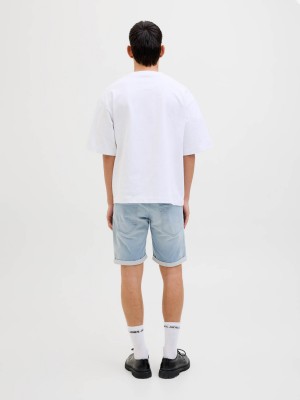 JACK&JONES INTELLIGENCE JJIRICK JJICON I.K. SHORTS GE 118 S: Blue Denim | Freewear JJIRICK JJICON I.K. SHORTS GE 118 S: - www.freewear.nl - Freewear