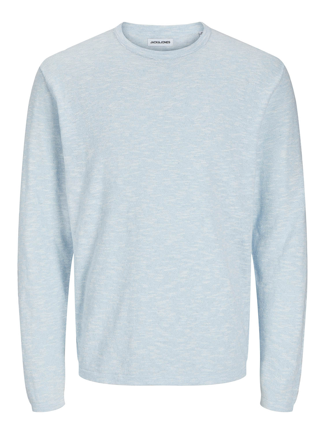 Jack & Jones Trui Jjesummer Knit Crew Neck Sn 12269631 Chambray Blue Mannen Maat - XXL