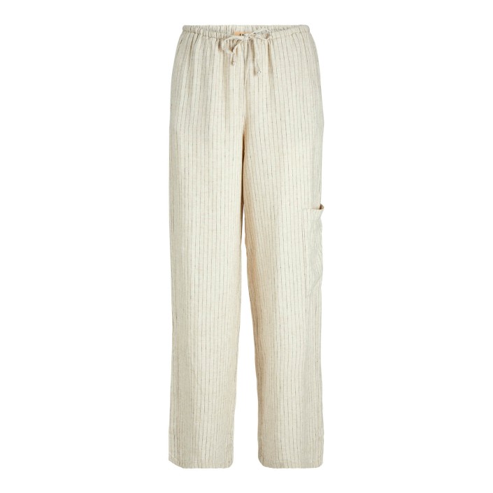 JACK&JONES ORIGINALS JXBREEZE FLORA SUMMER MW PANTS WVN : Feather Gray/PINSTRIPE | Freewear JXBREEZE FLORA SUMMER MW PANTS WVN : - www.freewear.nl - Freewear