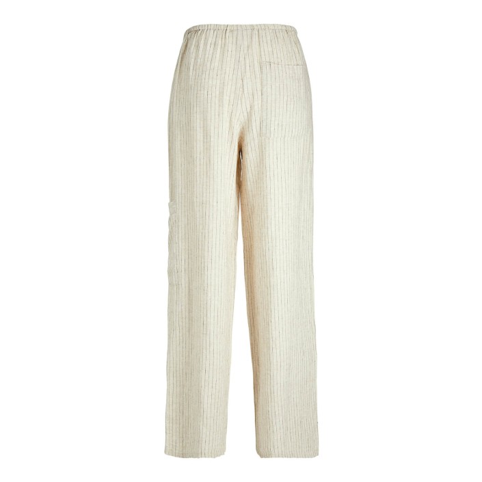 JACK&JONES ORIGINALS JXBREEZE FLORA SUMMER MW PANTS WVN : Feather Gray/PINSTRIPE | Freewear JXBREEZE FLORA SUMMER MW PANTS WVN : - www.freewear.nl - Freewear