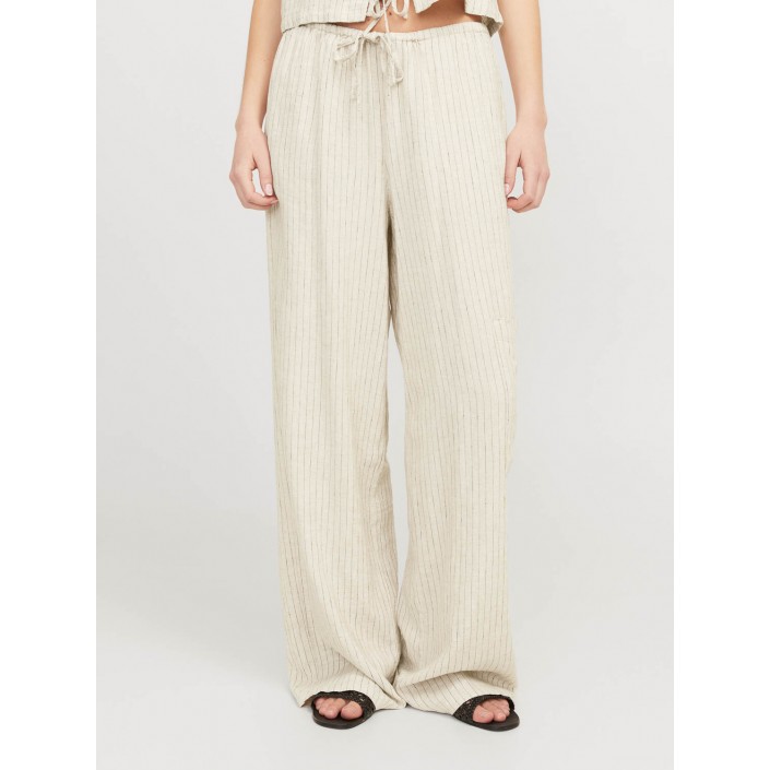 JACK&JONES ORIGINALS JXBREEZE FLORA SUMMER MW PANTS WVN : Feather Gray/PINSTRIPE | Freewear JXBREEZE FLORA SUMMER MW PANTS WVN : - www.freewear.nl - Freewear