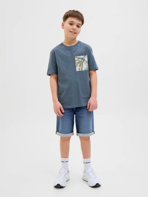 jack en jones boys JJIRICK JJICON SHORTS GE 132 I.K SN: Blue Denim | Freewear JJIRICK JJICON SHORTS GE 132 I.K SN: - www.freewear.nl - Freewear