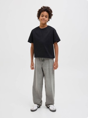 jack en jones boys JJIALEX JJORIGINAL AKM 554 NOOS JNR Grey Denim | Freewear JJIALEX JJORIGINAL AKM 554 NOOS JNR - www.freewear.nl - Freewear