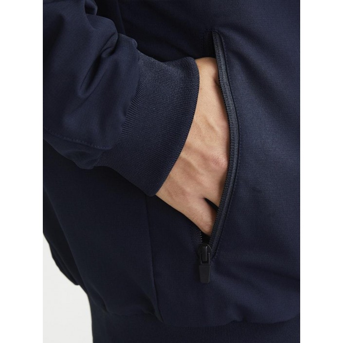 Jack & Jones:JACK&JONES ESSENTIALS JJEPERFECT BOMBER NOOS Sky Captain | Freewear JJEPERFECT BOMBER NOOS - www.freewear.nl - Freewear