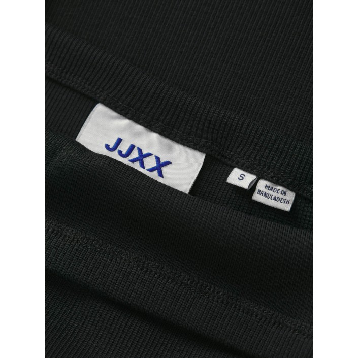 JACK&JONES ORIGINALS JXFIFI STR SL RIB TOP JRS SN Black | Freewear JXFIFI STR SL RIB TOP JRS SN - www.freewear.nl - Freewear