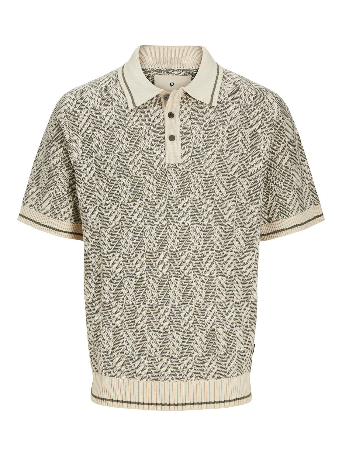 Jack and Jones Jprblucody Structure Knit Polo Ss