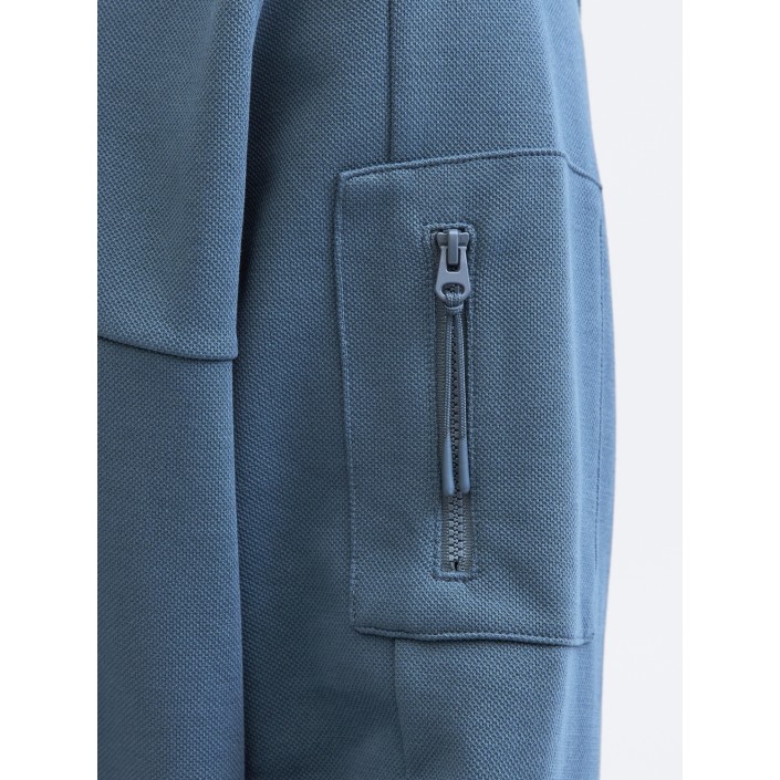 JACK&JONES ORIGINALS JCOJOE SWEAT CREW NECK SMU Orion Blue | Freewear JCOJOE SWEAT CREW NECK SMU - www.freewear.nl - Freewear