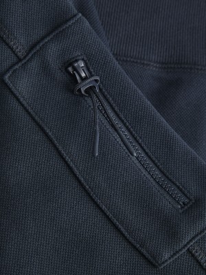 JACK&JONES ORIGINALS JCODONALD HALF ZIP SWEAT SMU Outer Space | Freewear JCODONALD HALF ZIP SWEAT SMU - www.freewear.nl - Freewear