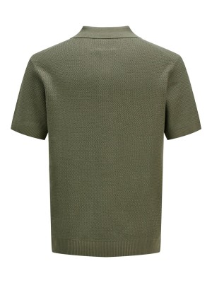 JACK%JONES PREMIUM JPRCCCOOPER KNIT POLO SS SN Tea Leaf | Freewear JPRCCCOOPER KNIT POLO SS SN - www.freewear.nl - Freewear