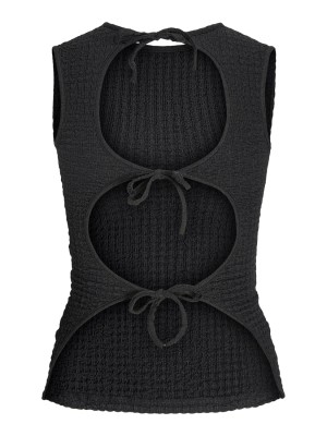 JACK&JONES ORIGINALS JXMOON SL OPEN BACK TOP JRS Black | Freewear JXMOON SL OPEN BACK TOP JRS - www.freewear.nl - Freewear
