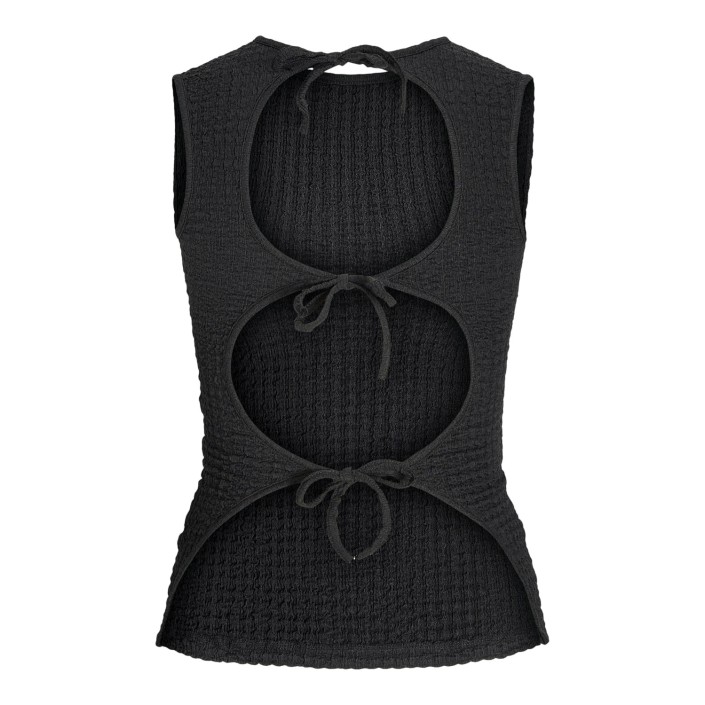 JACK&JONES ORIGINALS JXMOON SL OPEN BACK TOP JRS Black | Freewear JXMOON SL OPEN BACK TOP JRS - www.freewear.nl - Freewear