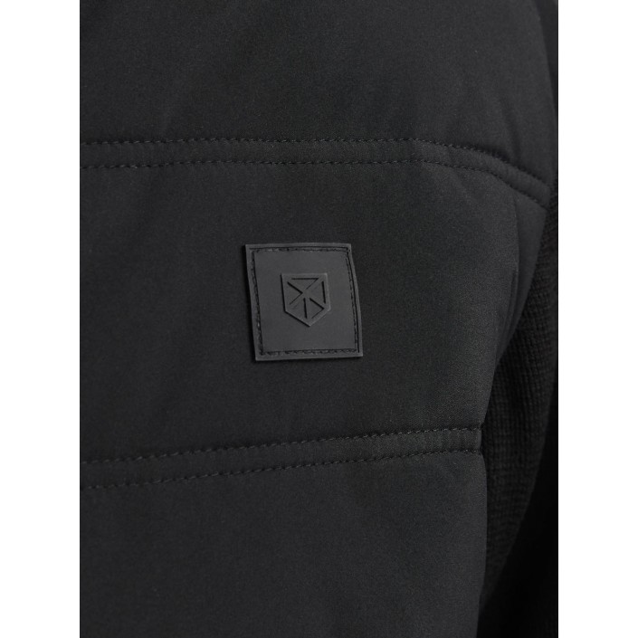 JACK%JONES PREMIUM JPRBLATURNER HYBRID JACKET Black | Freewear JPRBLATURNER HYBRID JACKET - www.freewear.nl - Freewear