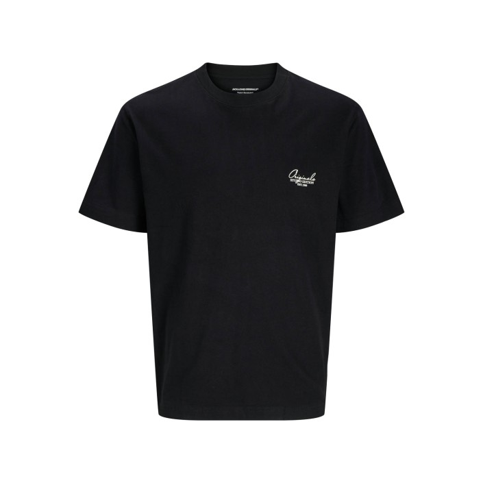 JACK&JONES ORIGINALS JORISLINGTON TYPE GRAPHIC BACK TEE : Black | Freewear JORISLINGTON TYPE GRAPHIC BACK TEE : - www.freewear.nl - Freewear