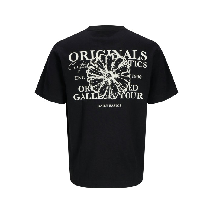 JACK&JONES ORIGINALS JORISLINGTON TYPE GRAPHIC BACK TEE : Black | Freewear JORISLINGTON TYPE GRAPHIC BACK TEE : - www.freewear.nl - Freewear