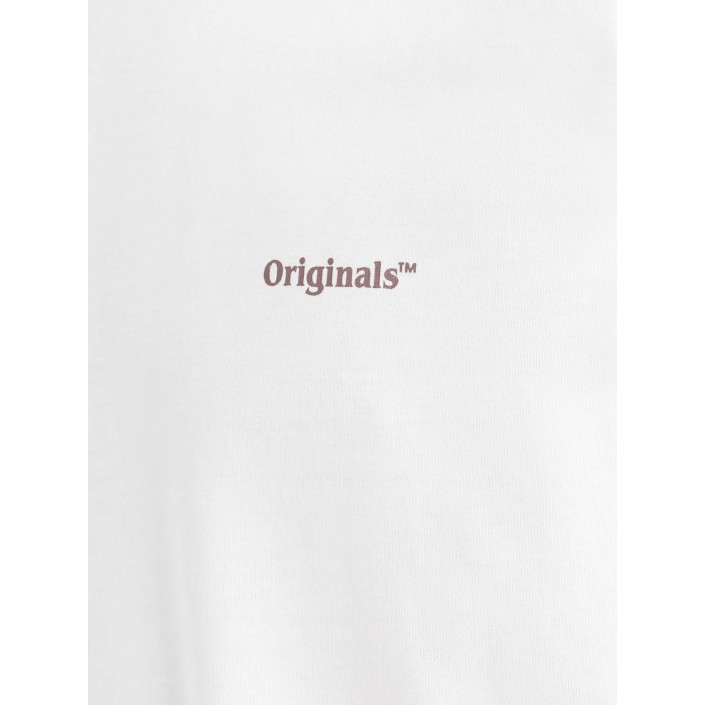 JACK&JONES ORIGINALS JORPAROS EASTER SKETCH TEE SS CREW : Bright White/PALMS | Freewear JORPAROS EASTER SKETCH TEE SS CREW : - www.freewear.nl - Freewear