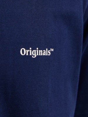JACK&JONES ORIGINALS JORPAROS EASTER SKETCH TEE SS CREW : Ocean Cavern | Freewear JORPAROS EASTER SKETCH TEE SS CREW : - www.freewear.nl - Freewear