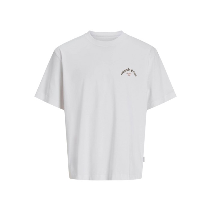 JACK&JONES ORIGINALS JORPAROS ELEMENT BACK TEE SS CREW N: Bright White | Freewear JORPAROS ELEMENT BACK TEE SS CREW N: - www.freewear.nl - Freewear