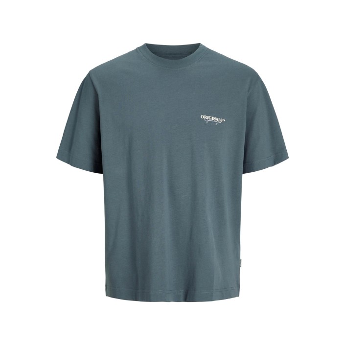 JACK&JONES ORIGINALS JORISLINGTON TYPE TEE SS CREW NECK : Stormy Weather | Freewear JORISLINGTON TYPE TEE SS CREW NECK : - www.freewear.nl - Freewear