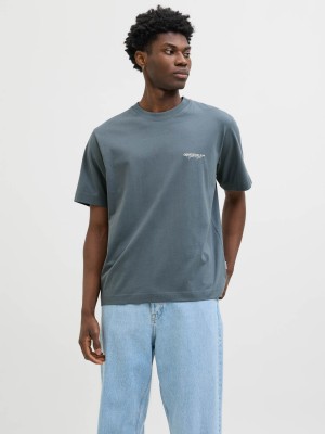 JACK&JONES ORIGINALS JORISLINGTON TYPE TEE SS CREW NECK : Stormy Weather | Freewear JORISLINGTON TYPE TEE SS CREW NECK : - www.freewear.nl - Freewear