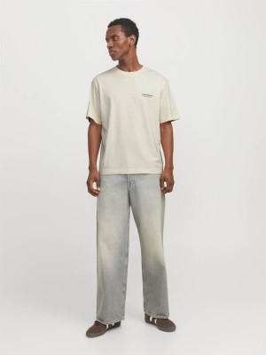 JACK&JONES ORIGINALS JORISLINGTON TYPE TEE SS CREW NECK : Antique White | Freewear JORISLINGTON TYPE TEE SS CREW NECK : - www.freewear.nl - Freewear