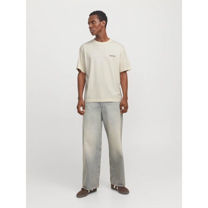 JACK&JONES ORIGINALS JORISLINGTON TYPE TEE SS CREW NECK : Antique White | Freewear JORISLINGTON TYPE TEE SS CREW NECK : - www.freewear.nl - Freewear