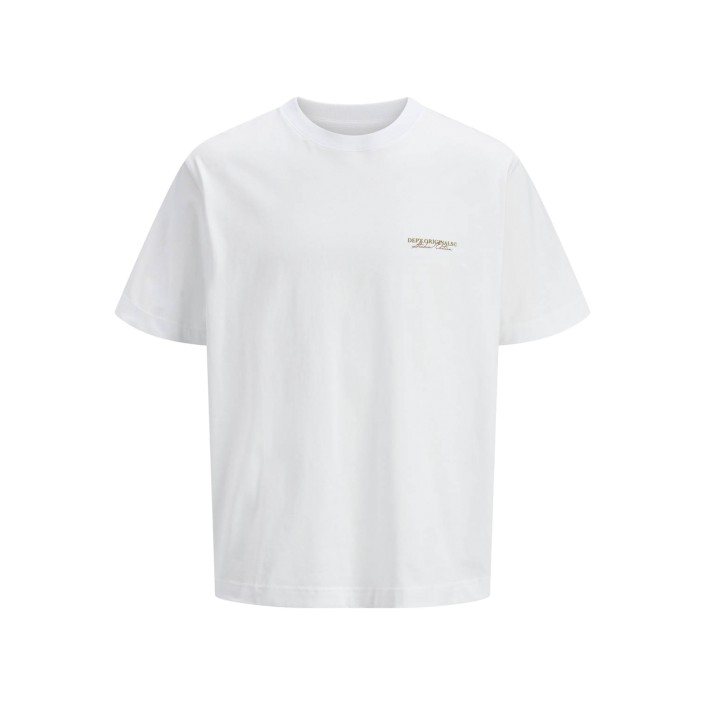 JACK&JONES ORIGINALS JORISLINGTON TYPE TEE SS CREW NECK : Bright White | Freewear JORISLINGTON TYPE TEE SS CREW NECK : - www.freewear.nl - Freewear