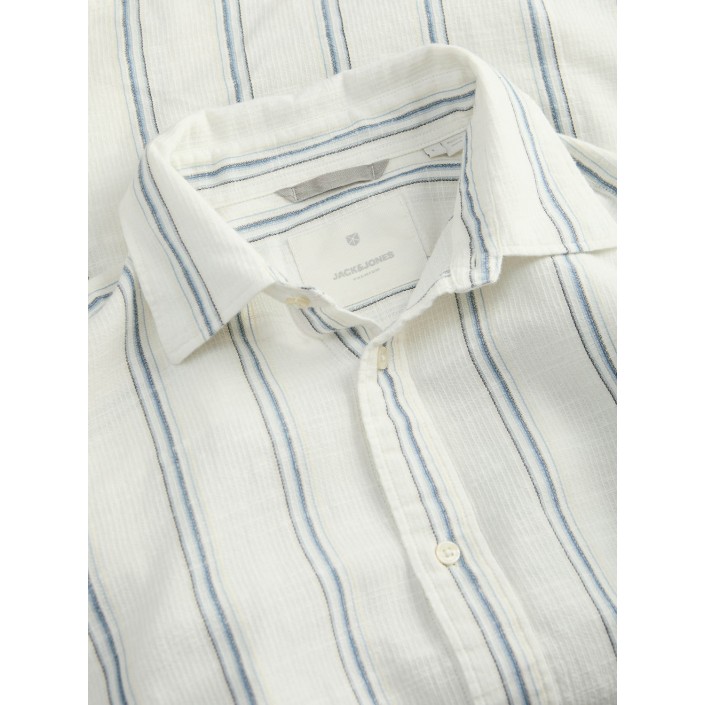 JACK%JONES PREMIUM JPRCCREGENT DOBBY L/S SHIRT Chambray Blue/COMFORT FIT | Freewear JPRCCREGENT DOBBY L/S SHIRT - www.freewear.nl - Freewear