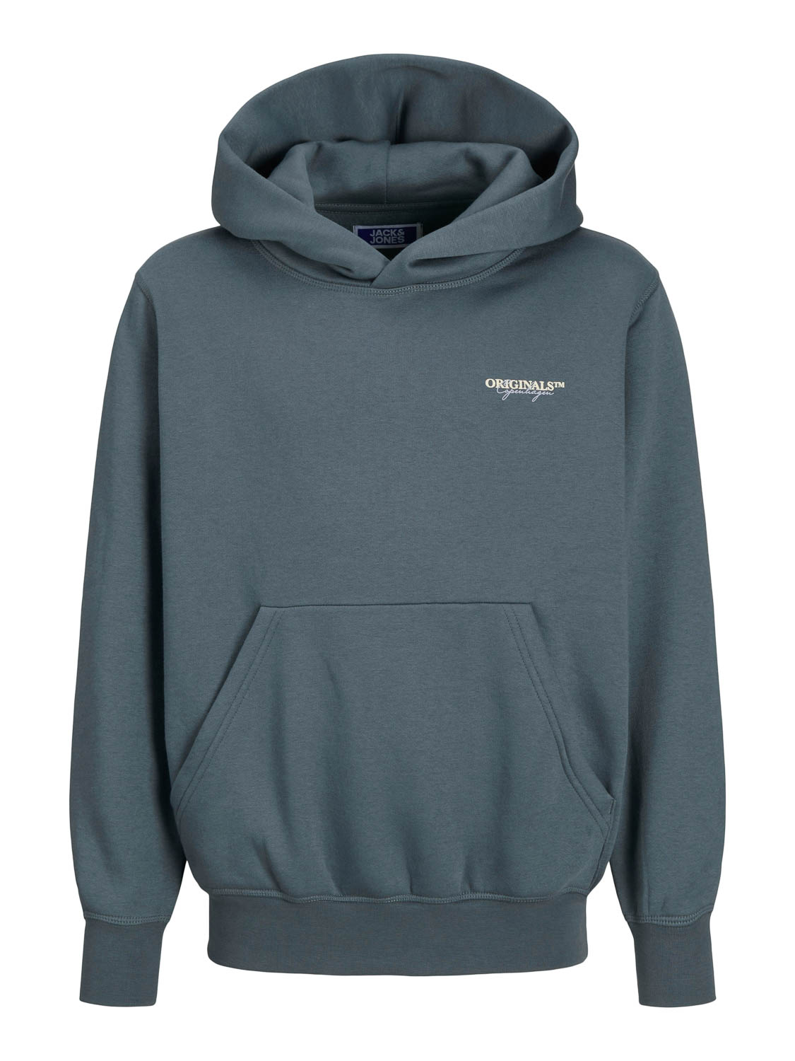 JACK&JONES JUNIOR JORISLINGTON BACK SWEAT HOOD SN JNR Jongens Trui - Maat 152